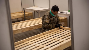 El Ejército montó en dos