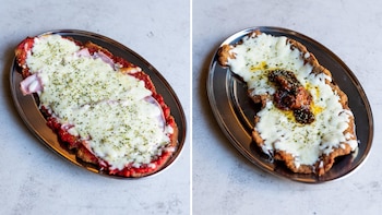 Milanesa Napolitana con jamón y