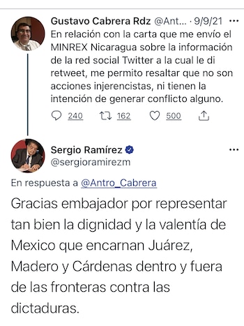 NIcaragua insulta embajadores