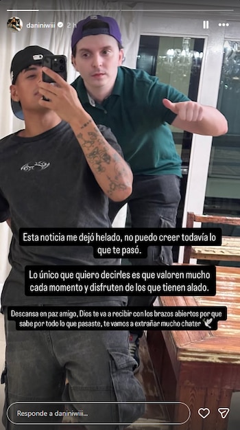 Daniel Olivarez, Lucas Acri y Hika compartieron mensajes sobre la muerte de Chatterbox y evocaron momentos personales y proyectos pendientes