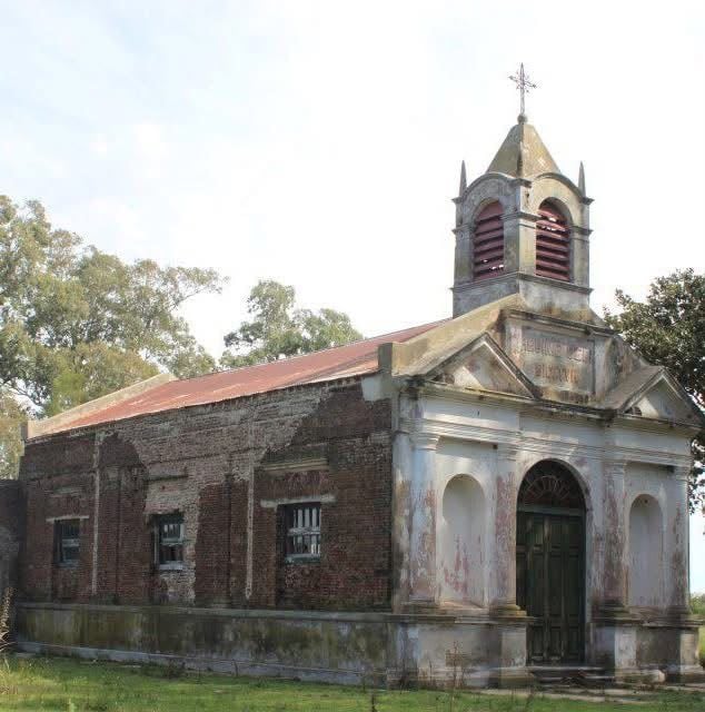 La fachada de la Iglesia Nuestra Señora del Perpetuo Socorro, construida en 1892.