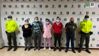 Cinco personas fueron capturadas y