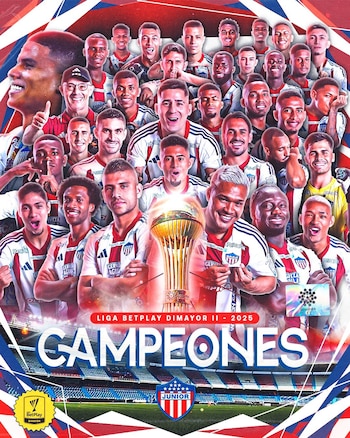 Junior campeón del segundo semestre