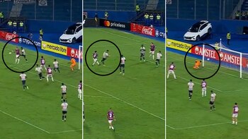 La secuencia del gol de