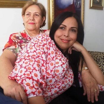 Rosa Elvira Díaz, hija mayor del cantante, nació en un contexto de adversidad familiar y marcó un antes y un después en la vida de ambos padres - crédito @rosaelviradiaz1157/ Instagram