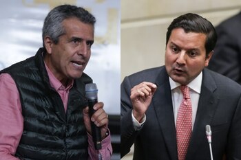 Luis Fernando Velasco y David