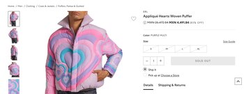 En Saks, esta prenda tenía