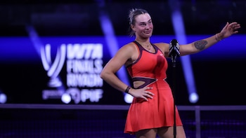 Aryna Sabalenka, sobre su partido