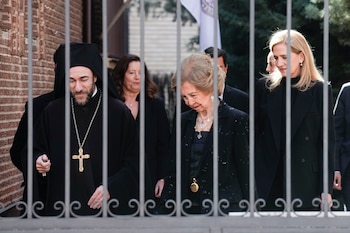 La reina Sofía y la