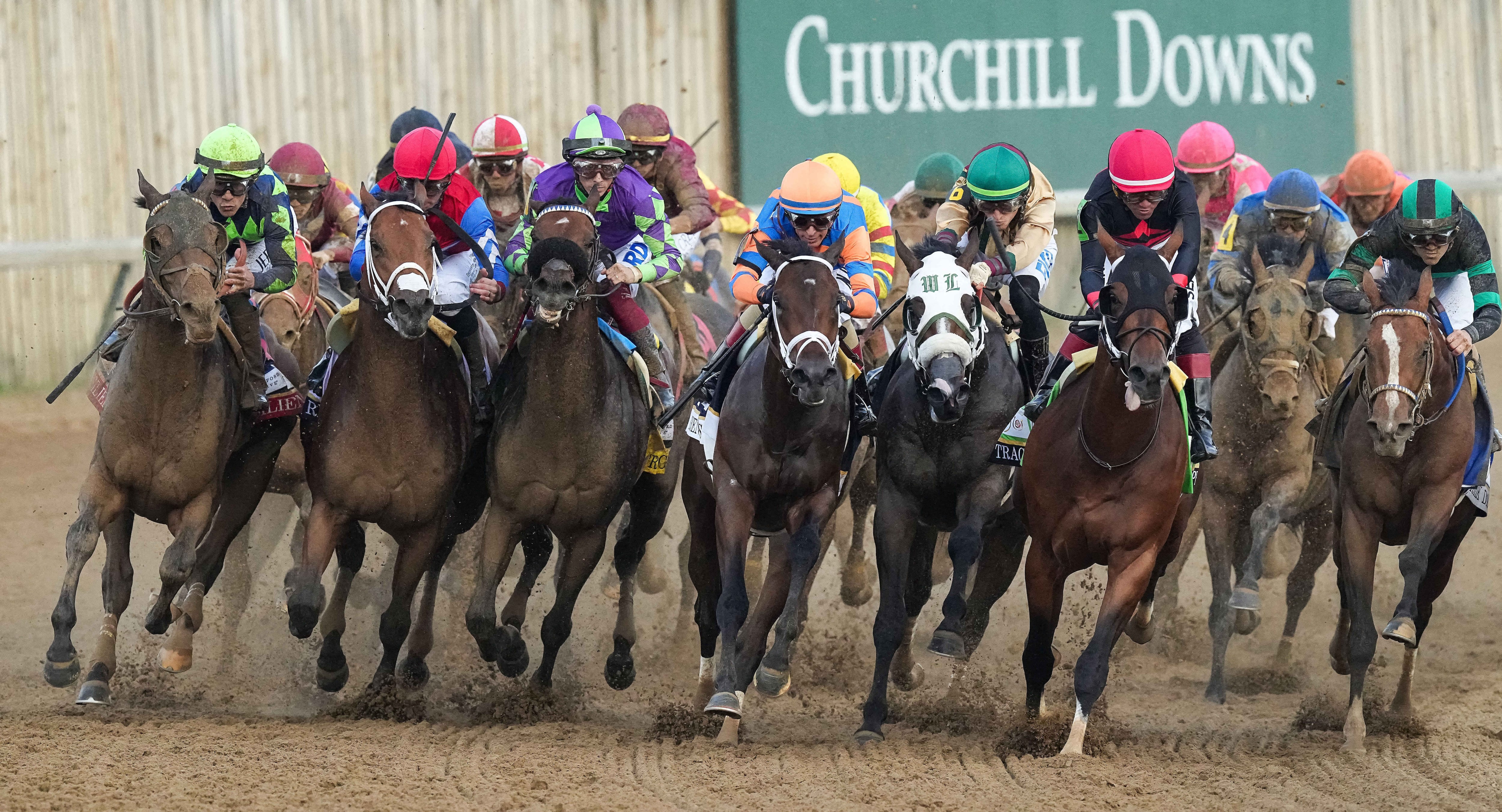La competencia reúne cada año a los mejores caballos pura sangre de tres años y atrae una audiencia global entusiasta del hipismo (Grace Hollars-USA TODAY Sports)
