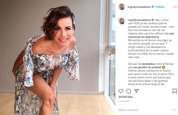 Se confesó con sus seguidores