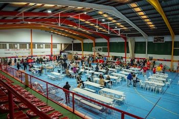 Imágenes del polideportivo El Fuerte