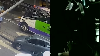 Lanzaron billetes al aire para escapar, pero fueron detenidos en Cuauhtémoc, CDMX