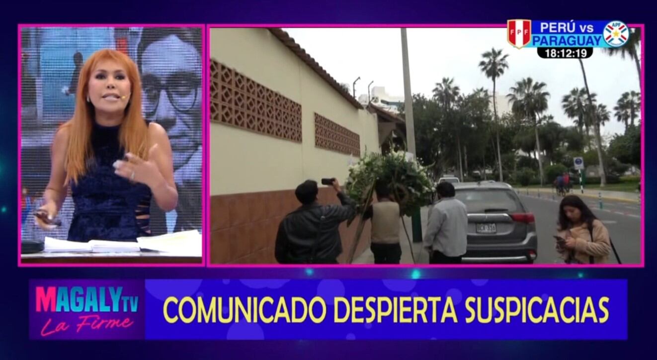 Magaly Medina y el hermetismo de la familia de Jaime Chincha: “Se negaron a dar información a la Policía”. Infobae Perú / Captura TV - Magaly Tv La Firme