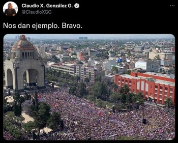 González Guajardo recibió críticas por