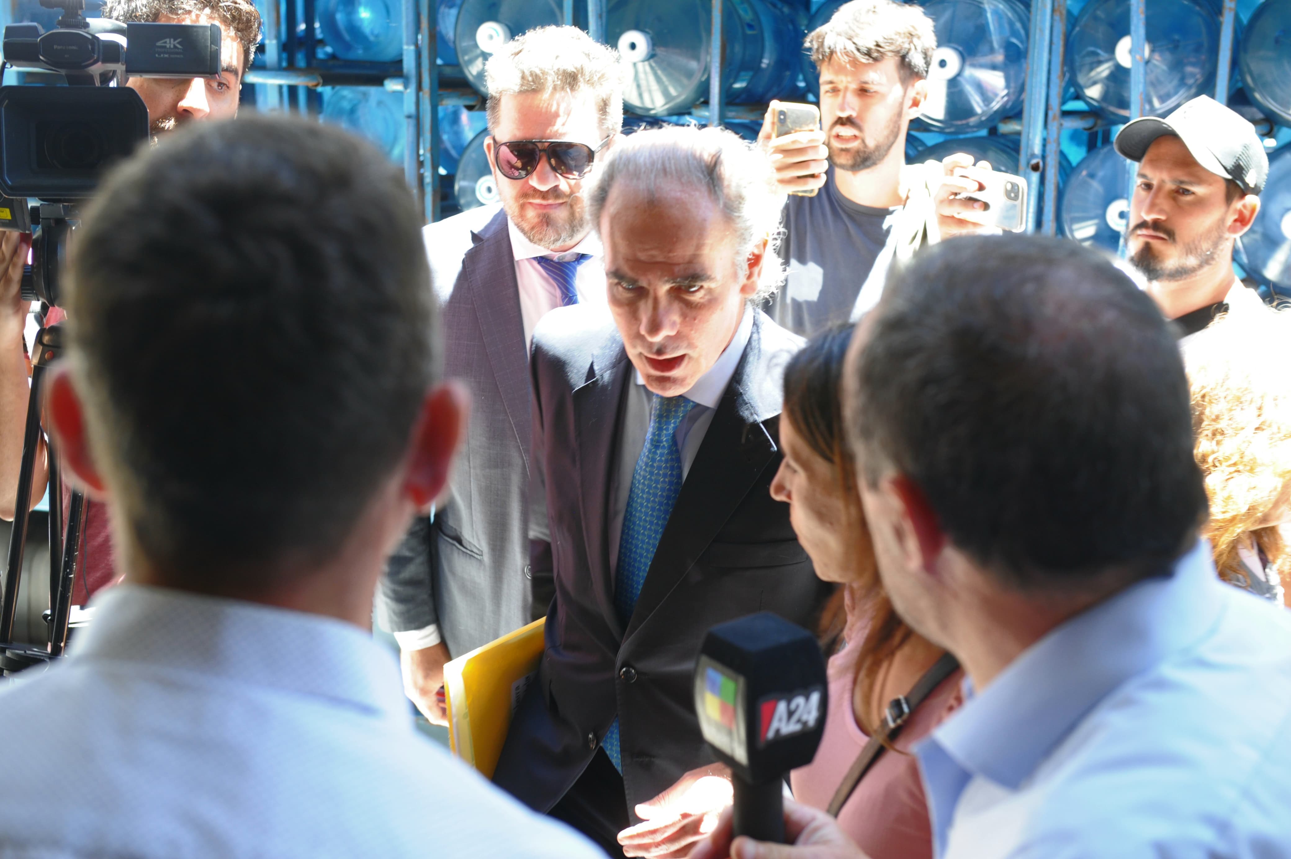 Javier Medín, parte de la