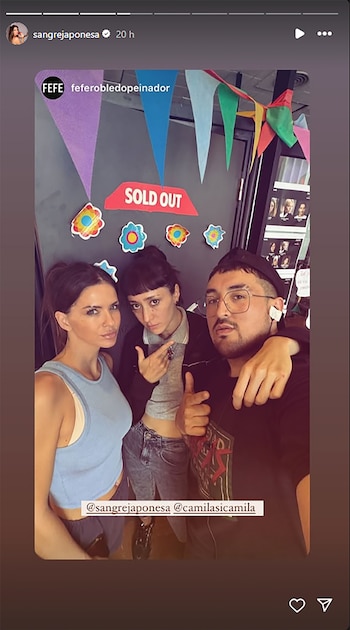 La China Suárez, Camilia Peralta