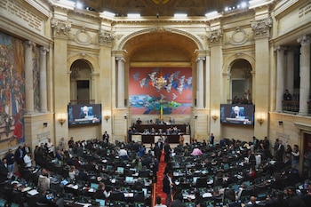 La Cámara de Representantes continuará el trámite de la reforma pensional el miércoles 28 de octubre a las 10 de la mañana. - crédito @CamaraColombia/X