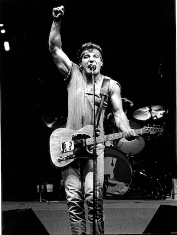Bruce Springsteen y su E