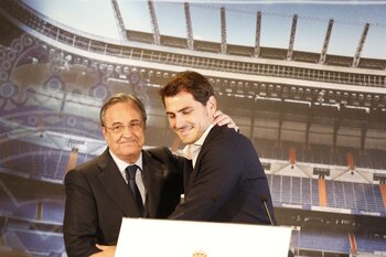 13-07-2015 Iker Casillas, Florentino Pérez