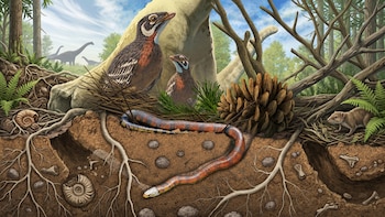 Una serpiente de 42 centímetros enterrada hace 80 millones de años reabre el misterio sobre cómo surgieron estos reptiles
