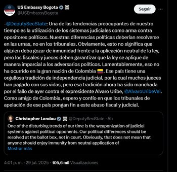 El vicesecretario de Estado, Christopher