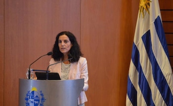 La ministra de Economía y Finanzas de Uruguay, Azucena Arbeleche
