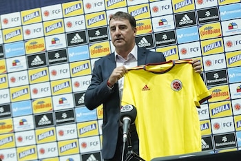 La Federación Colombiana de Fútbol (FCF) renovó el emblema de la Tricolor que lleva usando hace medio siglo - crédito archivo Colprensa/Sergio Acero