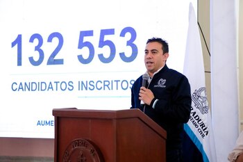 Alexander Vega, registrador nacional, advirtió