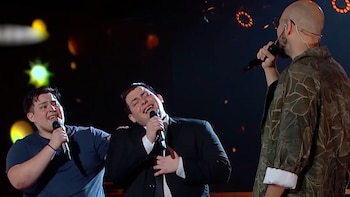 Son gemelos, perdieron a su hermana y emocionaron a Abel Pintos en Es mi sueño: “Tu canción nos recuerda a ella”