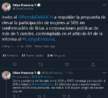 Dilian Francisca Toro.
