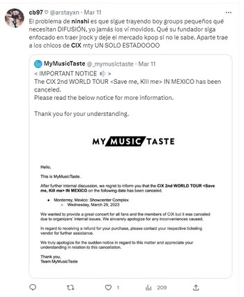 Fans demuestran molestia en redes