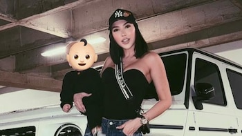 Aida Victoria Merlano celebró el primer cumpleaños de su hijo fuera del país: así reaccionó ‘El Agropecuario’
