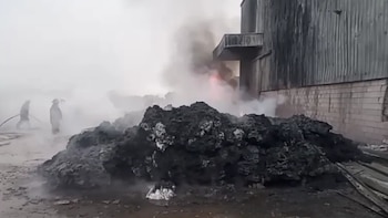 Se incendió una empresa de