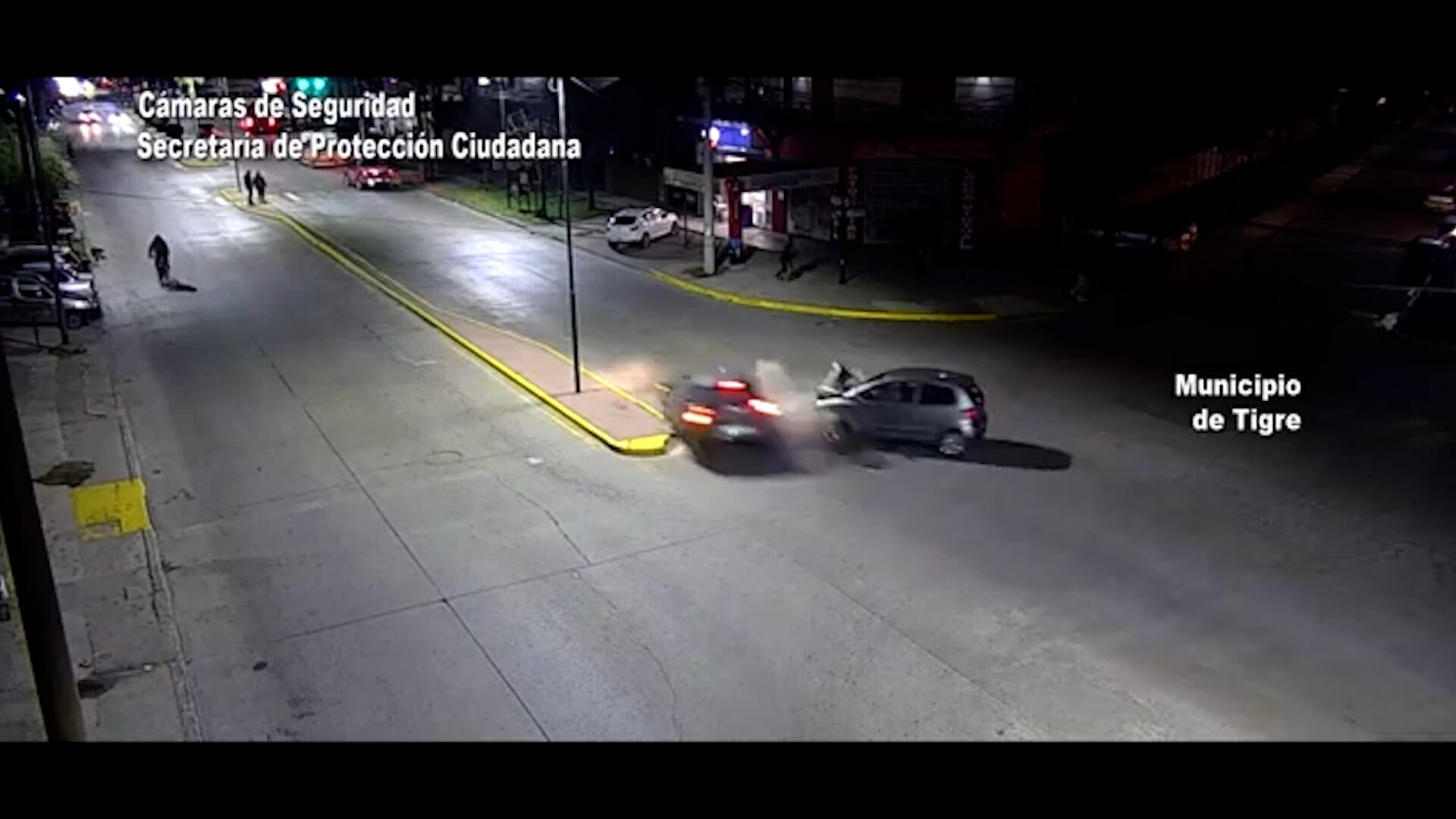 El choque ocurrió a alta velocidad (Captura)