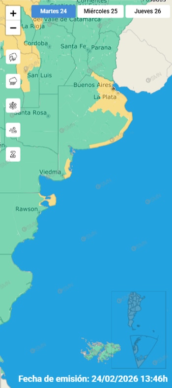 Las tormentas podrían intensificarse hacia