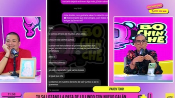 El empresario inicialmente negó la relación, pero luego confesó que ambos están saliendo y que están separados de sus respectivas parejas. Captura: Q'Bochinche.