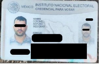 Credencial de Elector encontrada en