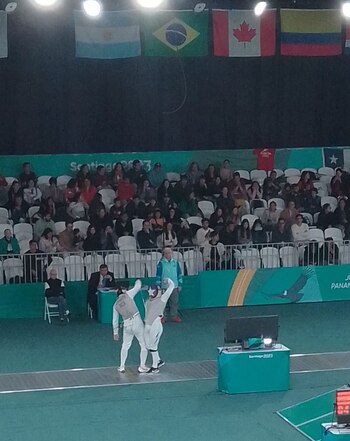 El esgrima aún tiene participación