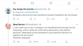 Dalas Review, youtuber español, es tendencia en Colombia por preguntar por qué continúan las marchas