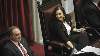 La vicepresidenta y titular de