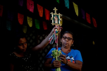 La megaalfombra del Viernes Santo