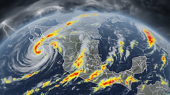 Pronóstico del tiempo en México hoy miércoles 17 de junio: ondas tropicales no. 7 y 8 favorecerán fuertes lluvias en casi todo el país