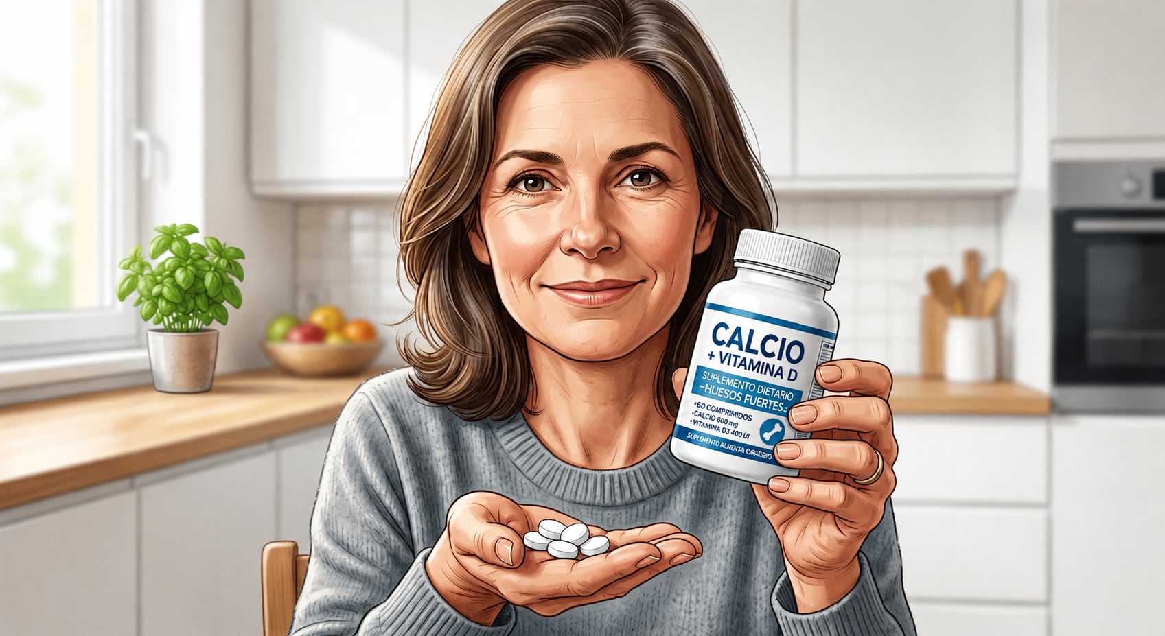 El consumo de suplementos de calcio debe basarse en las recomendaciones de organismos médicos para proteger la salud ósea (Imagen Ilustrativa Infobae)