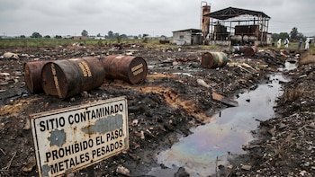 Hay mil 114 sitios contaminados en México con hidrocarburos, metales y residuos