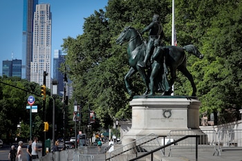 Estatua de Theodore Roosevelt en Nueva York. REUTERS/Mike Segar