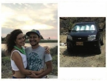 Natalia Jiménez y Rodrigo Monsalve