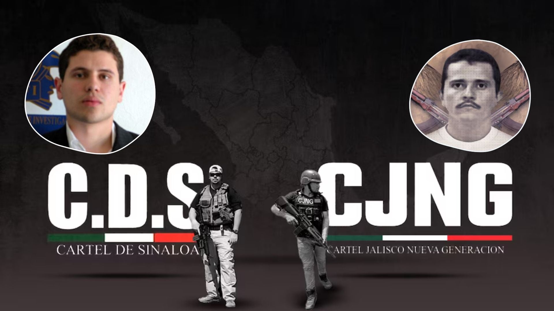 La alianza entre Los Chapitos y el CJNG, antes considerados enemigos irreconciliables, ha tomado forma en medio del debilitamiento operativo de la facción de los hijos de Joaquín “El Chapo” Guzmán. (Imagen ilustrativa | Infobae México)