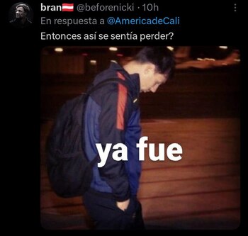 Pese a la derrota el