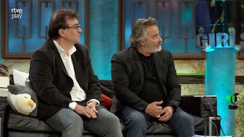 Javier Cercas y Eduard Fernández